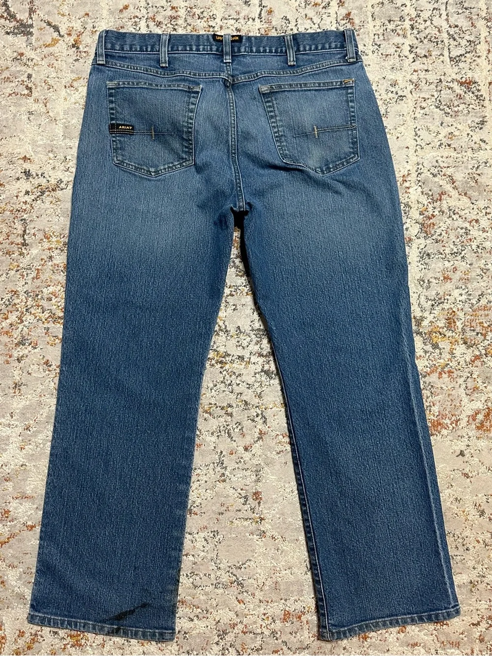 ARIAT Rebar M4 low rise bootcut jeans size 36x30
